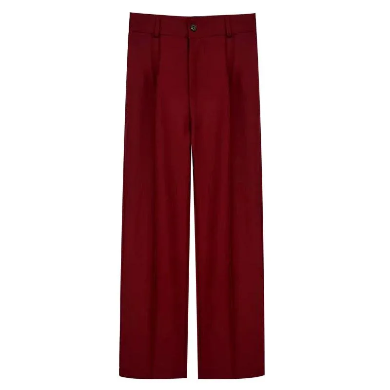 Vintage Chic High-Waist Pants: Modern Office Style Essentials