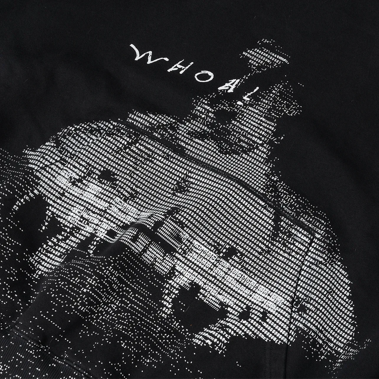 Whoa Hoodie (washed black) Gift