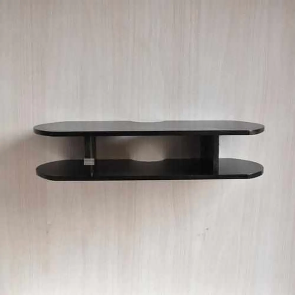 Wooden Wall Mount Set top Box Stand 24 x 8 x 4.5 inches