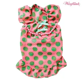 Wooflink Baby Doll 2 Dress- Green