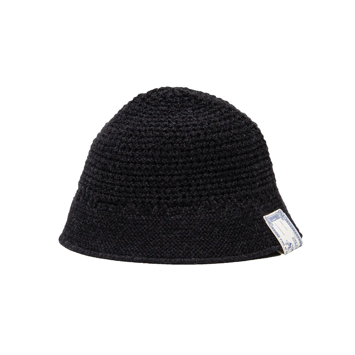 WOOL KNIT HAT 00817 - Black