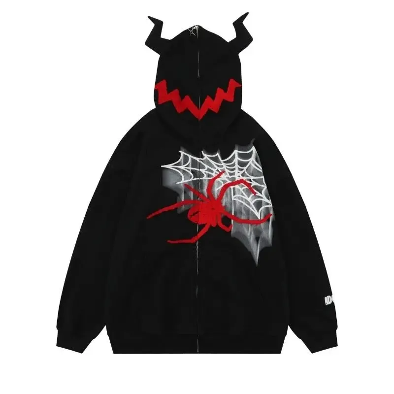 Y2K Devil Horn Hoodie