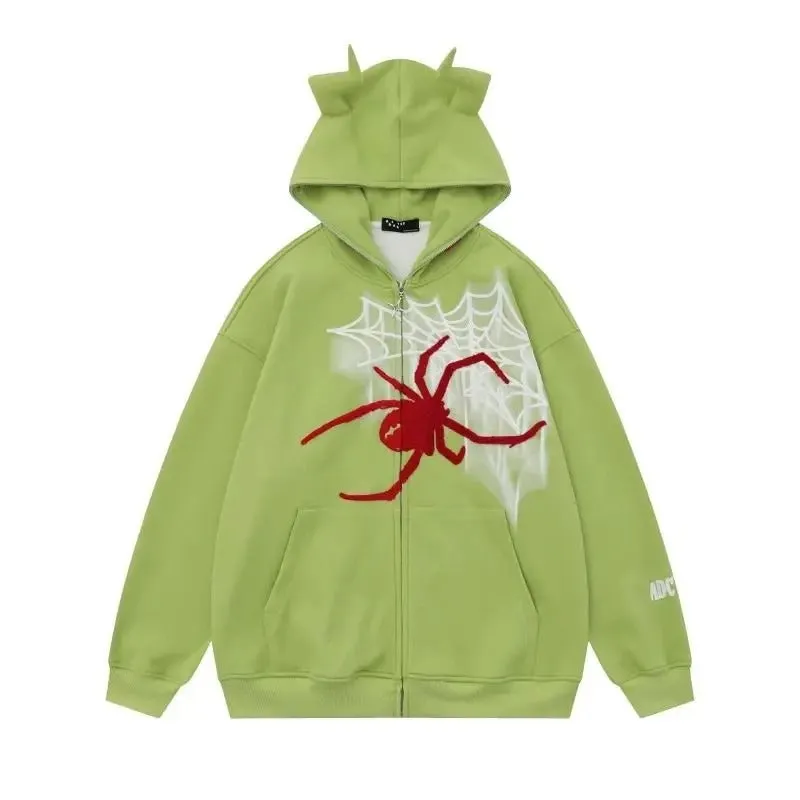 Y2K Devil Horn Hoodie